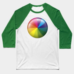 Beach Ball of Doom Baseball T-Shirt
